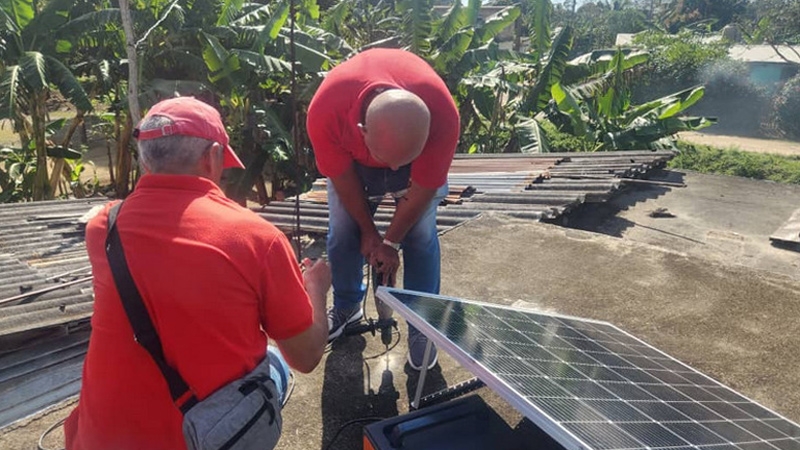Instalación de paneles solares