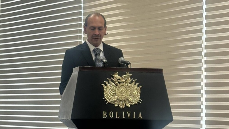 Viceministro boliviano de Culturas y Folklore, Andrés Zaratti