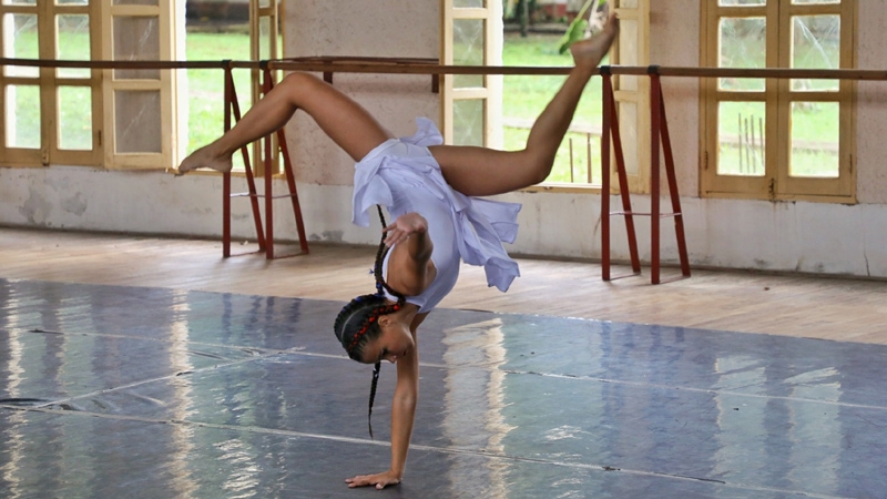 María Alejandra Batista Herrera, bailarina de Camagüey