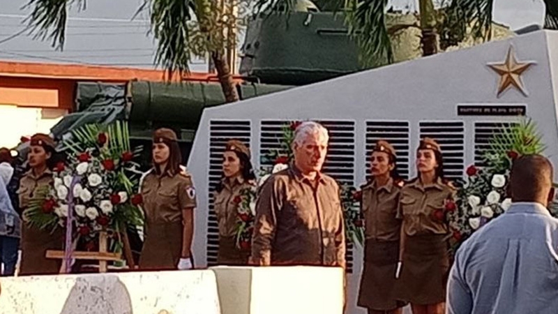 Acto por aniversario 65 de la victoria de Girón