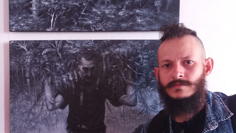 Yaimel Castañeda, pintor guaimareño