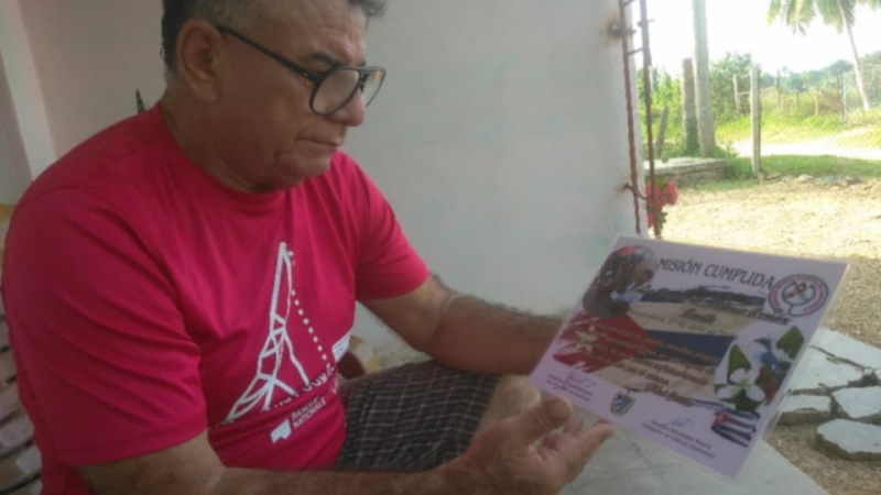 Colaborador internacionalista  Dagoberto