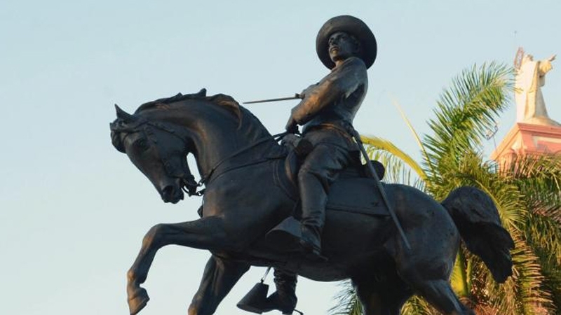 The Mayor continues to ride across his plain, across his island