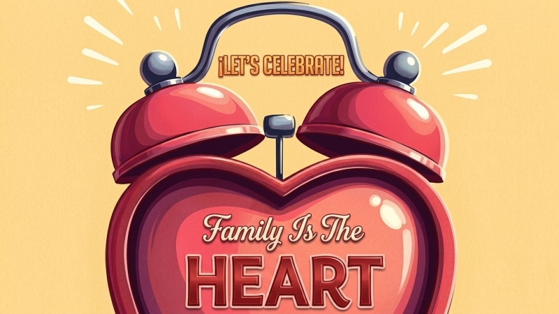 Family, a nest of love where the first smile is born