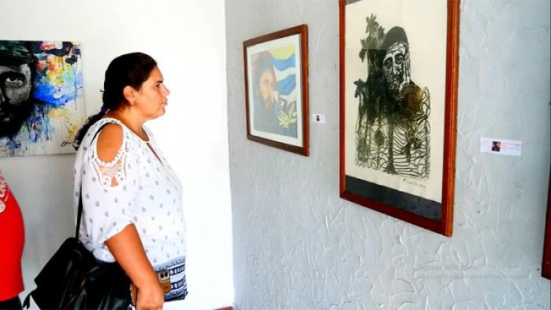 Arte Fiel, regalo de los artistas visuales a Fidel