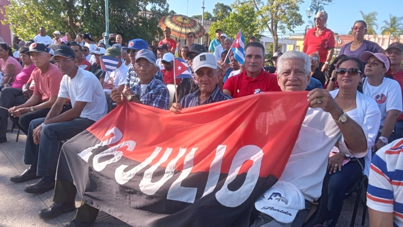 Guáimaro celebra acto municipal por el Día de la Rebeldía Nacional (+Audio y Fotos)