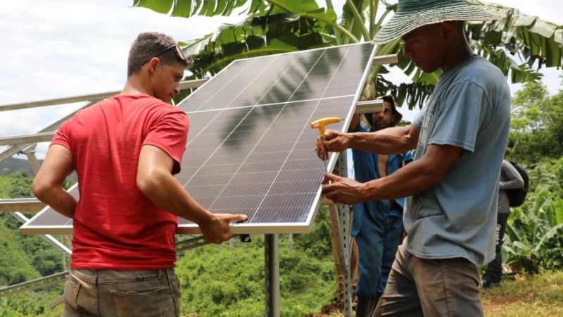 Energía fotovoltaica: un impulso para el sector campesino y cooperativo en Camagüey