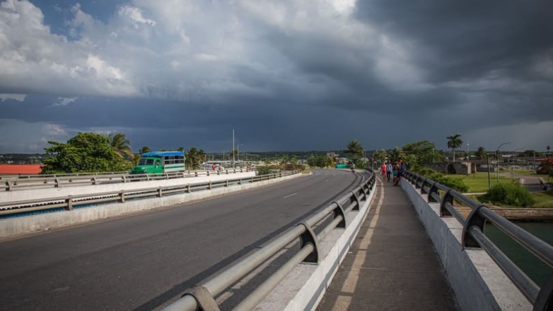 Fuerzas del Minint evitan vandalismo en viaducto de Matanzas