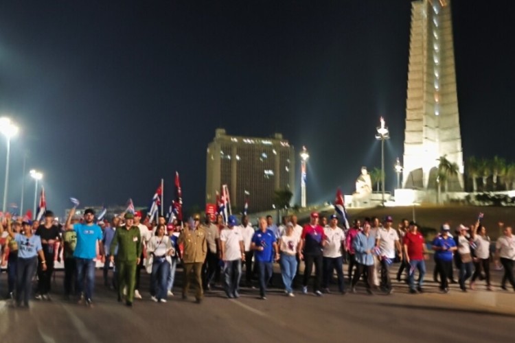 Mucha Cuba en la calle este 1 de mayo