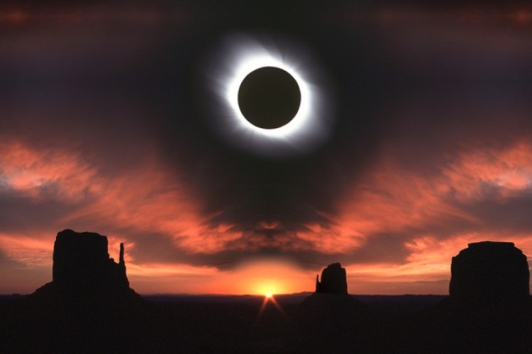 España vive el primero de una excepcional tríada de eclipses solares