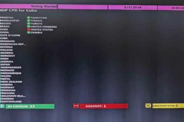 Cuba recibe apoyo internacional y de ONU, pese a bloqueo