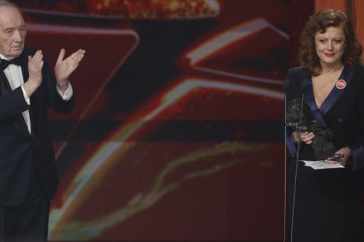 Actriz estadounidense Susan Sarandon recibe el Goya de Honor Internacional