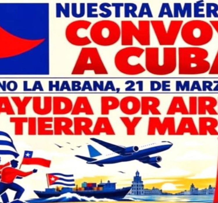 Viaja delegación chilena a Cuba para sumarse a convoy de solidaridad (+Fotos)