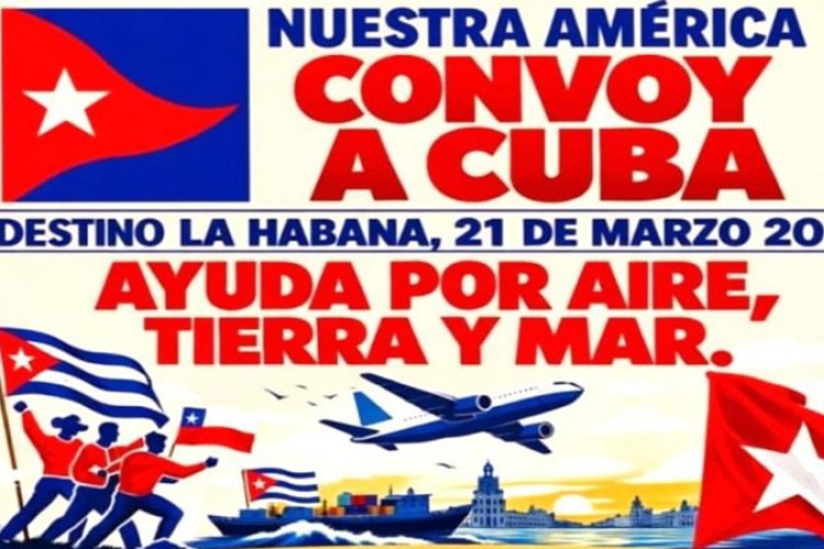 Viaja delegación chilena a Cuba para sumarse a convoy de solidaridad (+Fotos)