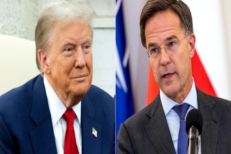 Tras críticas a la OTAN por Irán, Trump recibe a Mark Rutte
