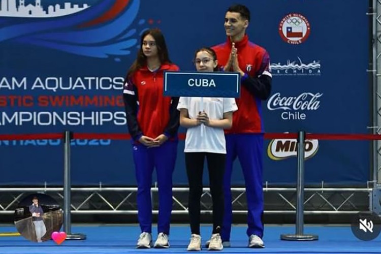 Asegurados nadadores artísticos de Cuba para Santo Domingo 2026