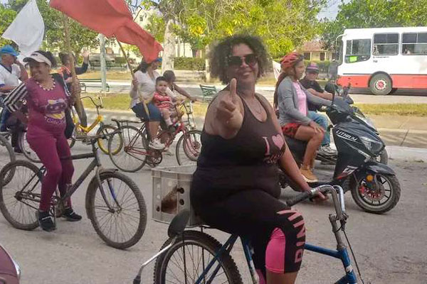 Mujeres cubanas, baluartes de la Revolución. Foto tomada de X.com