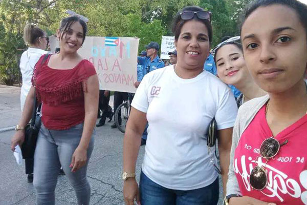 Mujeres cubanas, baluartes de la Revolución. Foto tomada de X.com