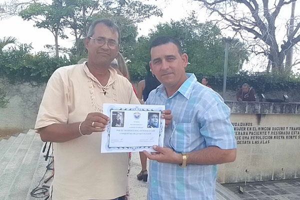 Colectivo de trabajadores de Radio Guáimaro.