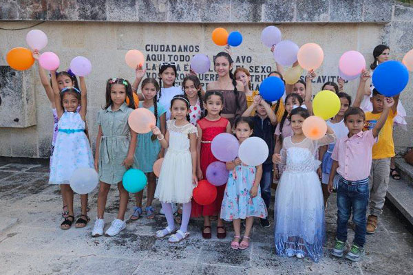 Colectivo de trabajadores de Radio Guáimaro.
