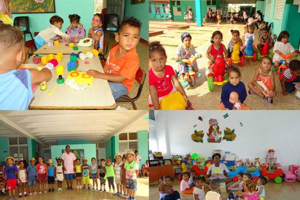 Aniversario 63 de los círculos infantiles en Cuba