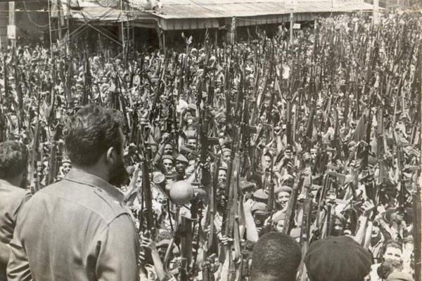 Proclamación del carácter socialista de la Revolución por Fidel, el 16 de abril de 1961