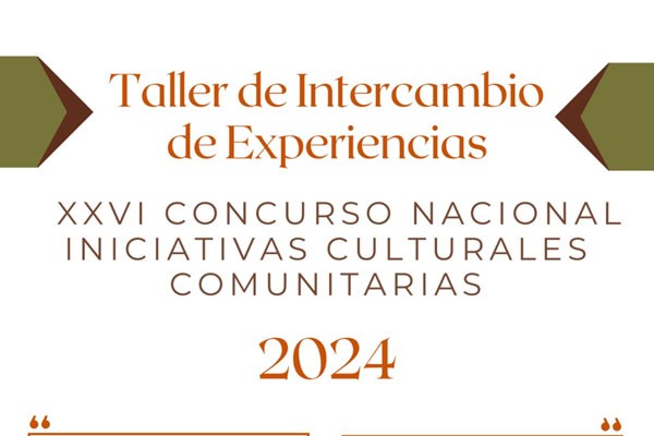 Concurso Nacional Iniciativas Culturales Comunitarias 2024
