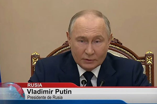 Valdimir Putin,  Presidente de Rusia
