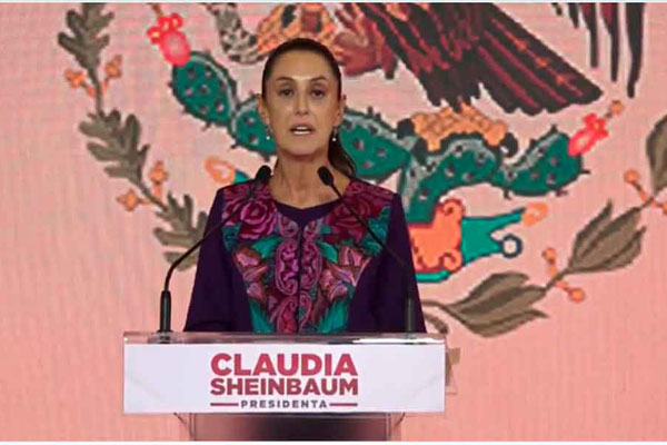 1 Claudia Sheinbaum preside
