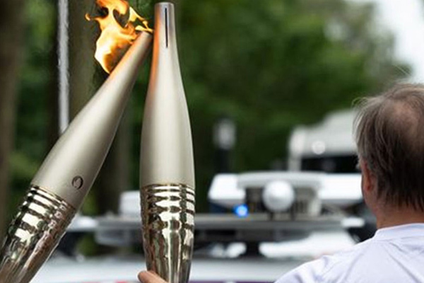 1 La llama olimpica recorre