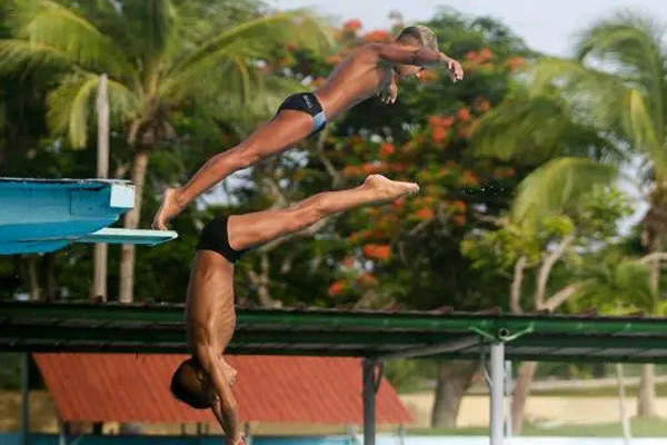 Clavadistas de Matanzas en 