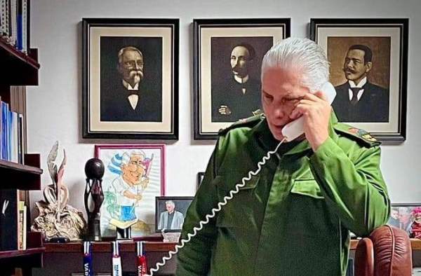 Cuba huracan Diaz Canel recorrido 1 2 3 4