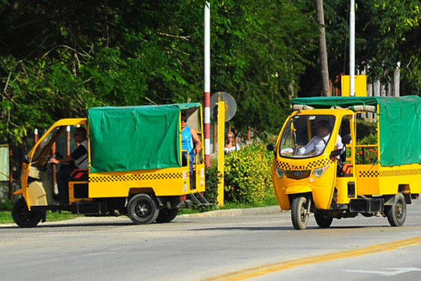 Mototaxis de la ciudad de Holguín 