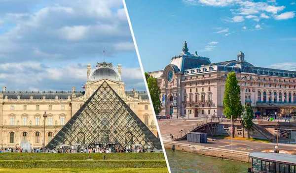 Museos Louvre y Orsay 1