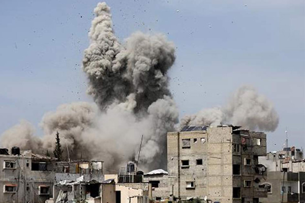 Gaza Bombardeo Israeli 1