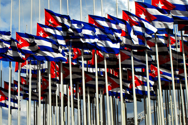 monte de las banderas cuban
