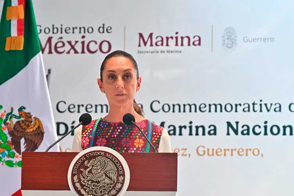 Claudia Sheinbaum acto por 