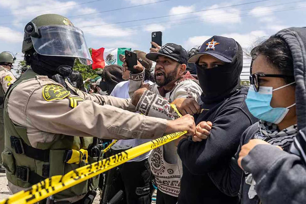 1 Los Angeles Protestas por