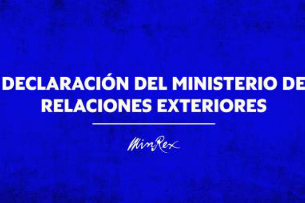 declaracion del minrex 0