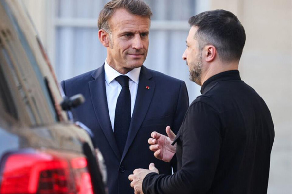 Francia Macron Zelensky 1