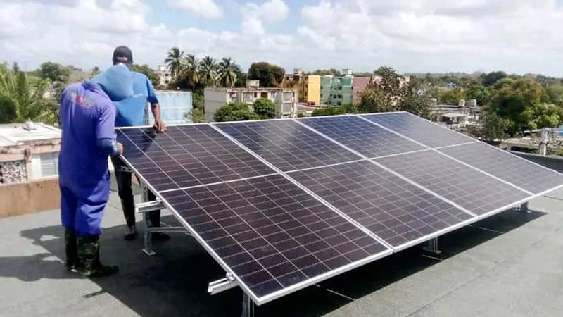 panel solar camaguey