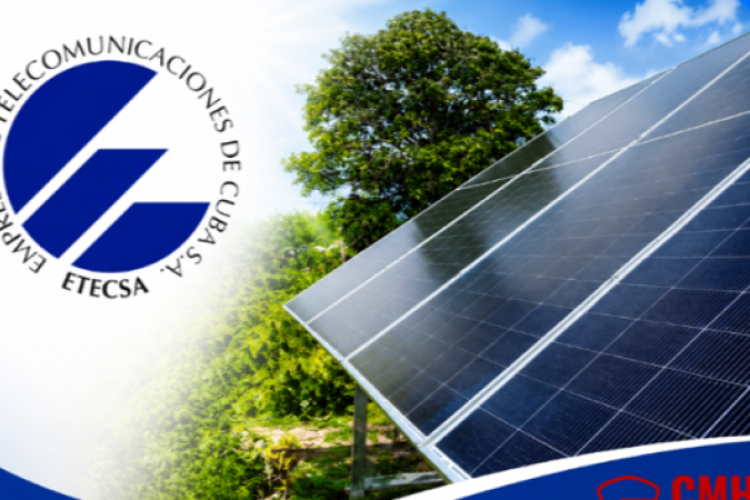 ETECSA in Guáimaro prepares for the installation of solar panels (+Audio)